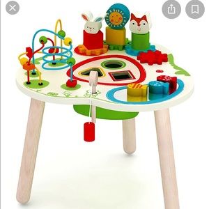 NWOT Wooden Adventure Activity Table
